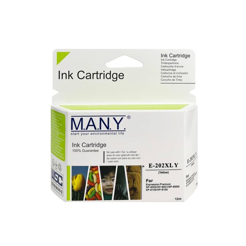 202XL(C13T02H483) Remanufactured Yellow Ink
