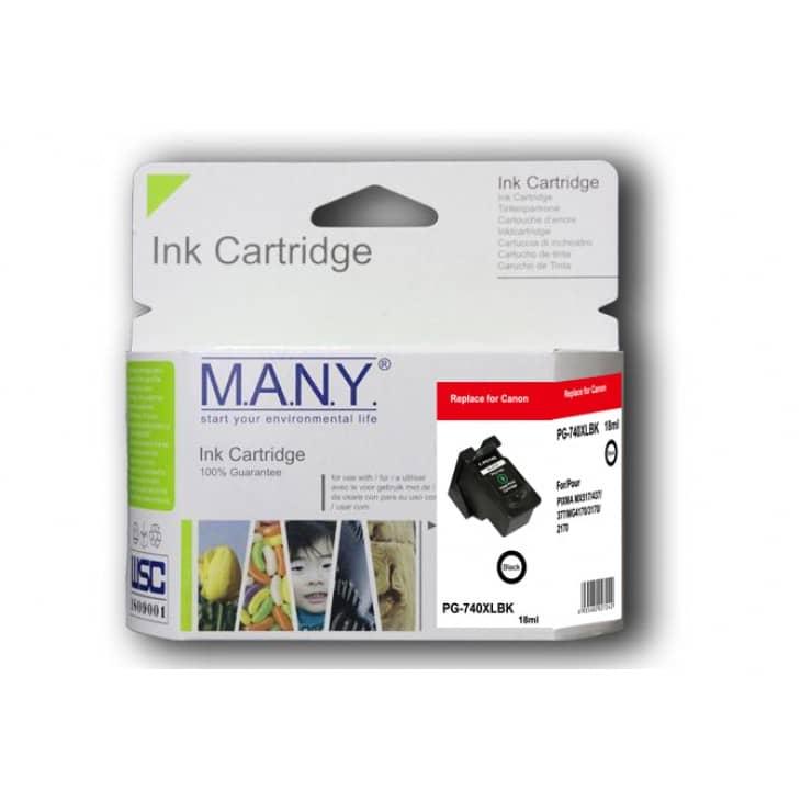 PG-740XL Remanufactured Black Ink(high yield)