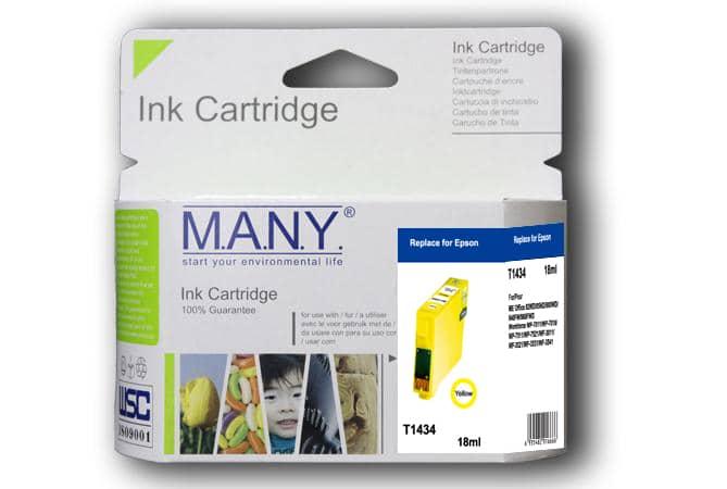 T1434 Remanufactured Yellow Ink
