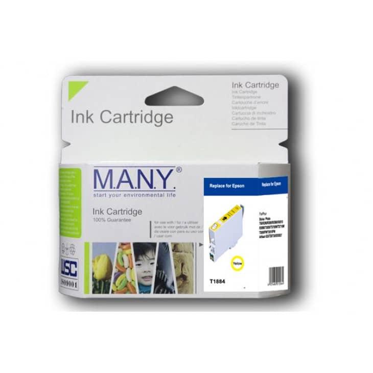 T1884 Remanufactured Yellow Ink
