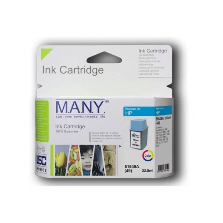 51649AA(49A) Remanufactured Color Ink