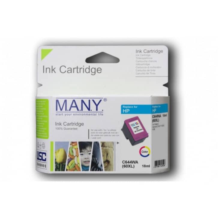 60XLC Remanufactured Color Ink(high yield)