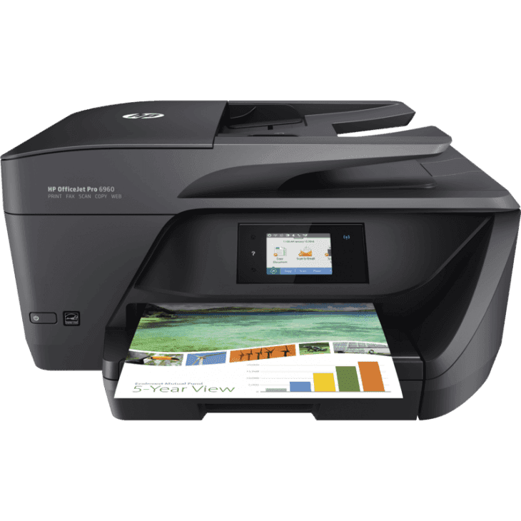 HP OfficeJet 6960 All-in-one Inkjet Printer