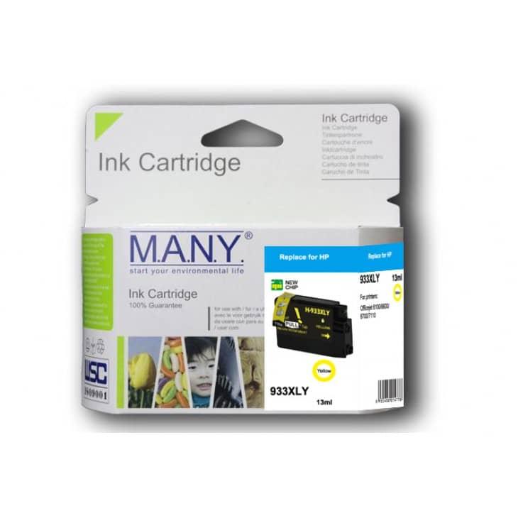 933XLY Remanufactured Yellow Ink