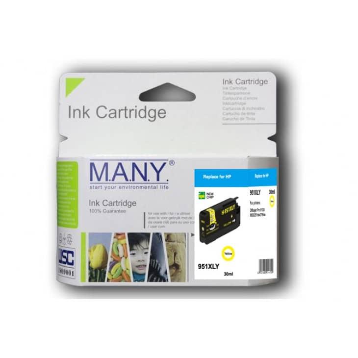 951XLY Remanufactured Yellow Ink