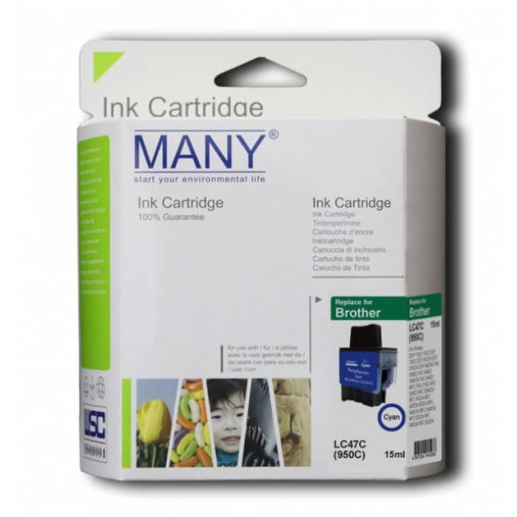 LC47C Remanufactured Cyan Ink