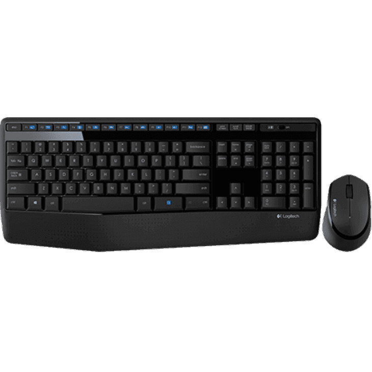 Logitech MK345 Wireless Combo Keyboard + Mouse Set
