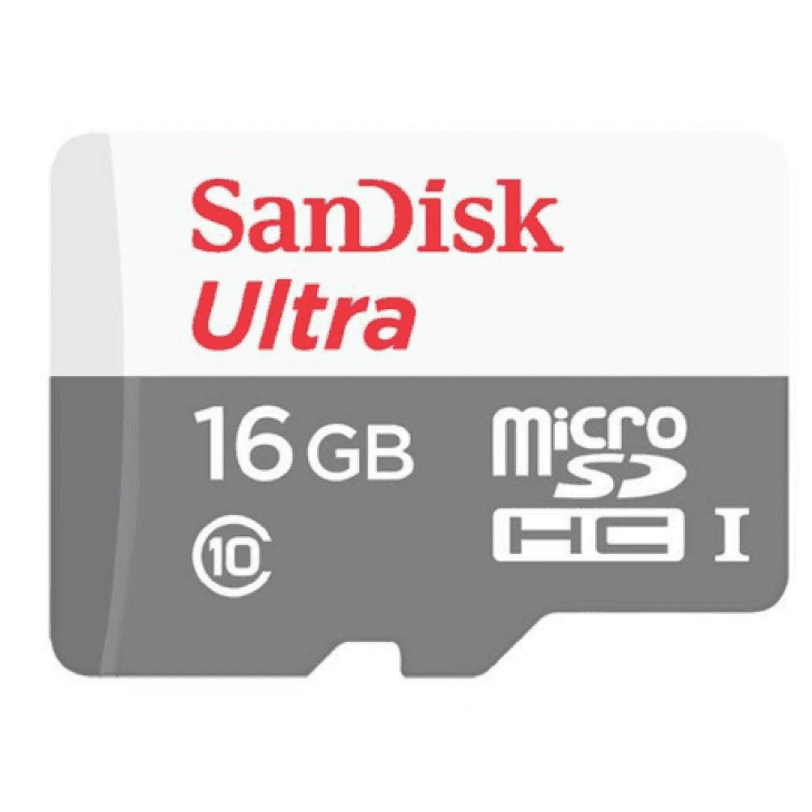 SANDISK ULTRA® microSD UHS-I Memory Card (CL10 80MB/100MB) (16/32/64/128GB) 