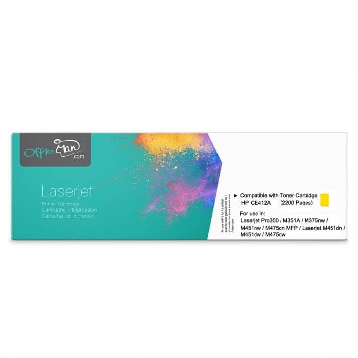 CE412A(305A) Remanufactured Yellow Toner
