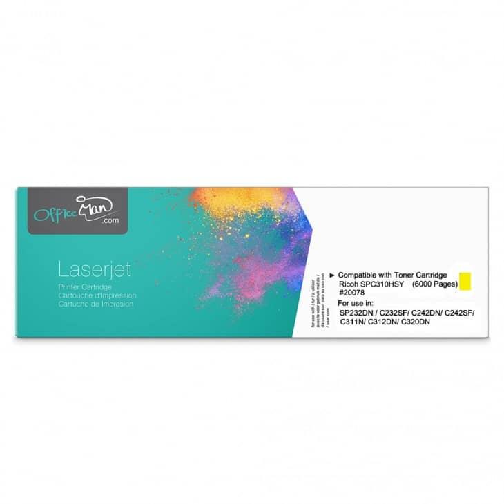 SPC310HSY Remanufactured Yellow Toner(high yield) 