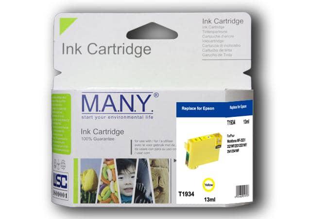 T1934 Remanufactured Yellow Ink