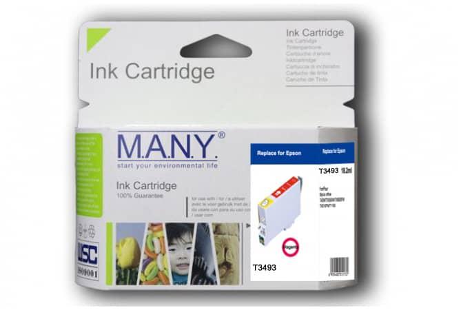 T3493 Remanufactured Magenta Ink