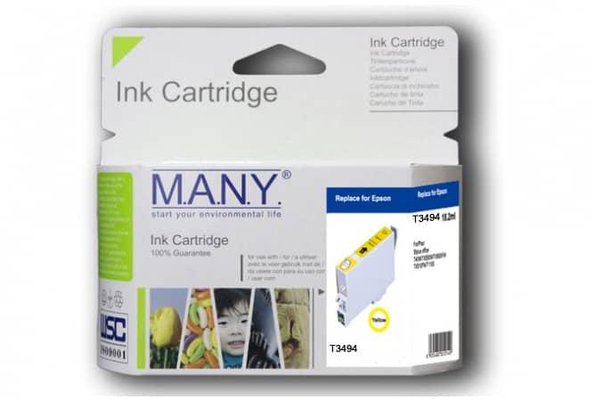 T3494 Remanufactured Yellow Ink